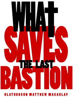 cover image of What Saves